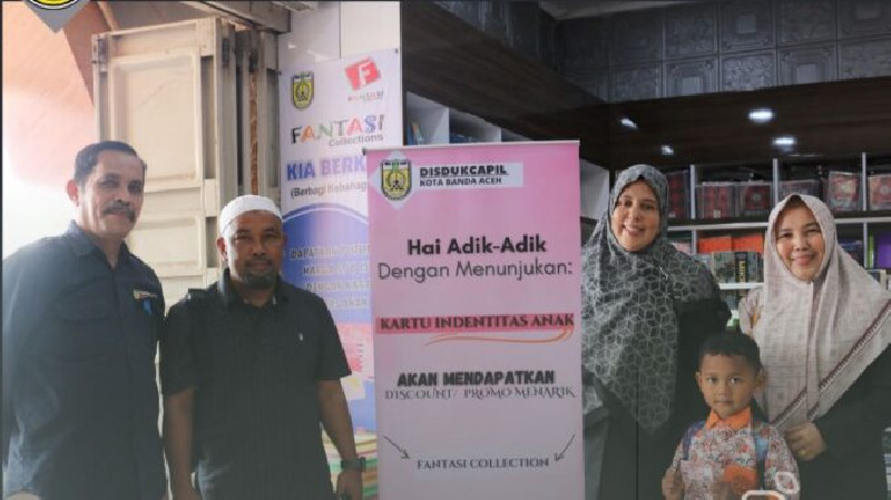 Miliki KIA, Tujuh Merchant di Banda Aceh Kasih Diskon Belanja untuk Anak
