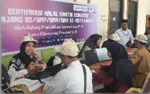 Satgas Halal Aceh Sertifikasi 27 Kantin Sekolah di Kota Langsa