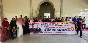 Deklarasi Dukungan Ulama Dayah Aceh untuk Prabowo-Gibran 2024