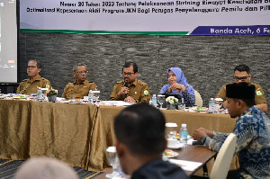 Persoalan Kesehatan Petugas Pemilu dan Pilkada Prioritas Utama Pemerintah Aceh