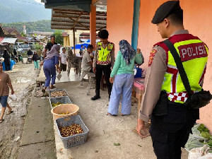 Jaga Stabilitas Kamtibmas, Polres Aceh Selatan Intensifkan Patroli di Pusat Perbelanjaan