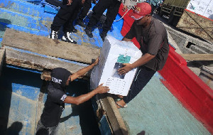 Pengamanan Distribusi Logistik Pemilu ke Pulo Aceh Berjalan Lancar