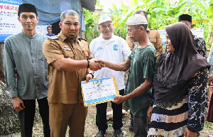 Kolaborasi Islamic Relief dan Baitul Mal Aceh Besar Bangun 50 Rumah Dhuafa