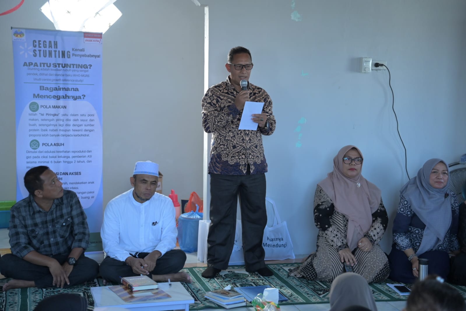 Wakili Pj Bupati, Kadis Perpusip Aceh Besar Resmikan Rumah Baca