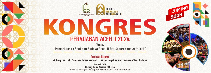 Kongres Peradaban Aceh II Bakal Dihelat Mei 2024