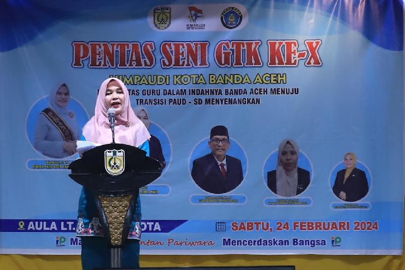 Himpaudi Banda Aceh Gelar Pentas Seni GTK ke-10