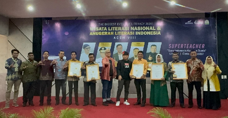 Pemko Langsa Raih Anugerah Literasi Indonesia