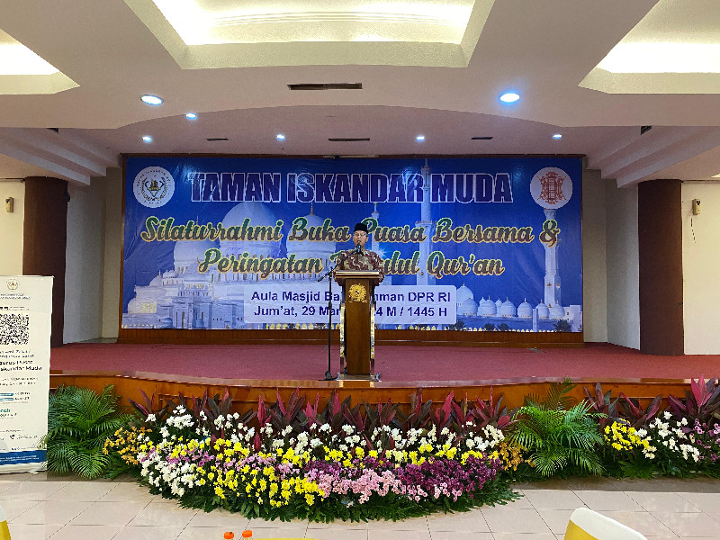 Buka Bersama Pengurus TIM, Pemerintah Minta Masyarakat Aceh di Jakarta Tetap Harmonis
