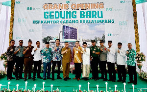 Gedung Baru BSI KC Kuala Simpang Aceh Tamiang Diresmikan