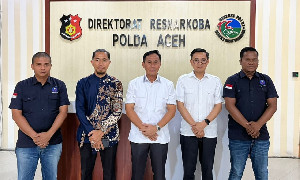 Dirresnarkoba Polda Aceh Terima Audiensi Dua Yayasan Rehabilitasi Pecandu Narkoba