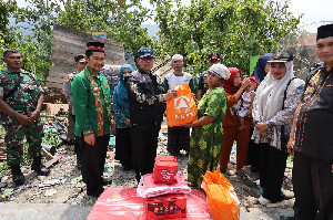 Pj Gubernur Kirim Bantuan Masa Panik Untuk Korban Puting Beliung Aceh Tenggara