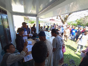 922 KPM di Pulo Aceh Terima Bantuan Beras Tahap II