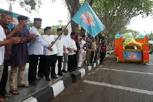9 Mobil Hias Kirab Ramadan Meriahkan Aceh Ramadan Festival 2024