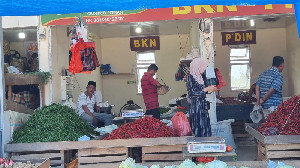 Ramadan 1445 H, Harga Bahan Pokok di Pasar Al Mahirah Banda Aceh Turun