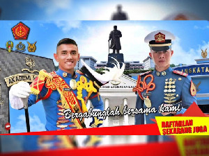 Putra-putra Bangsa Terbaik Dipanggil, Rekrutmen Taruna Akademi TNI AL Sudah Dibuka