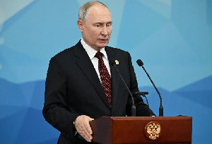 Vladimir Putin Klaim Serangan Drone, Upaya Campur Tangan Ukraina dalam Pemilu Rusia