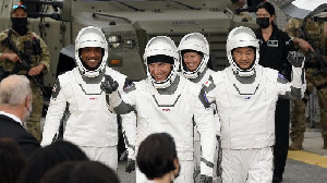 4 Astronot Baru Berangkat ke Luar Angkasa