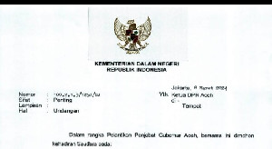Penjabat Gubernur Aceh Bakal Dilantik 13 Maret 2024