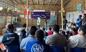 Wakapolda Aceh Pimpin Delegasi Polri Tinjau Langsung Camp Pengungsi Rohingya di Bangladesh
