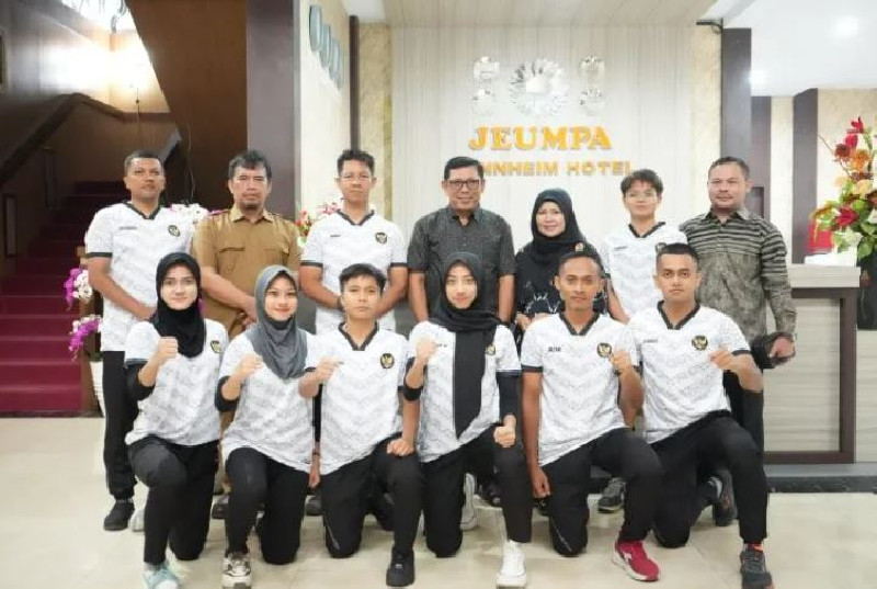 Dinas Pendidikan Aceh Kirim 7 Atlet Karate ke Kejuaraan Nasional