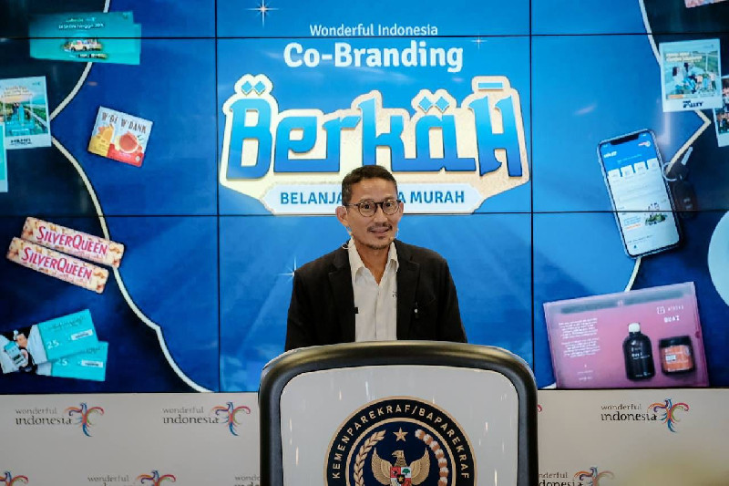 Menparekraf Gandeng Puluhan Mitra Co-Branding Wonderful Indonesia Luncurkan Program BERKAH