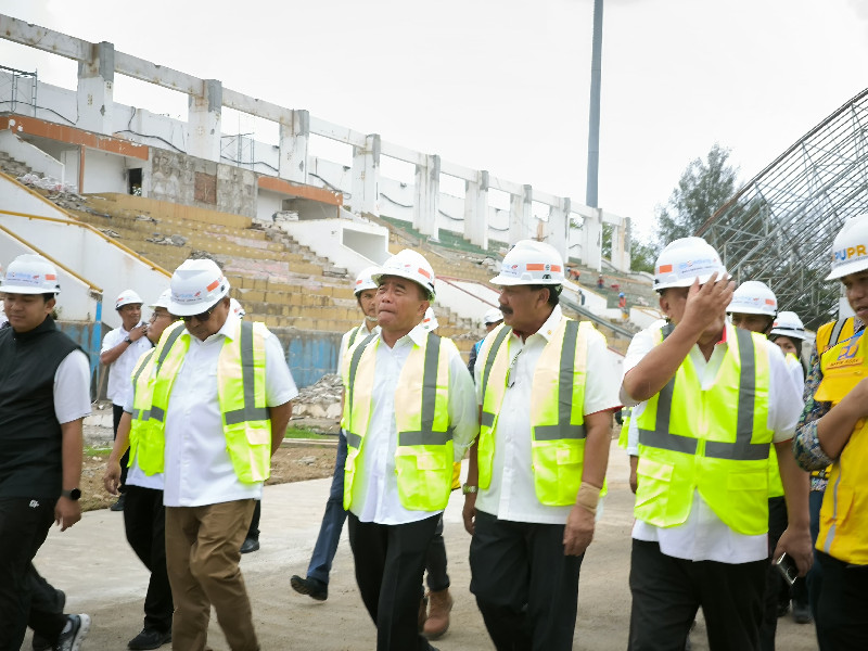 Menko PMK Minta Pembangunan Venue PON XXI Aceh-Sumut Rampung Juli 2024