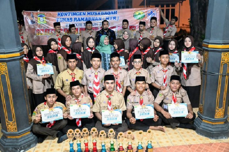Aceh Besar Raih Juara II MTR ke-23 Pramuka Kwarda Aceh