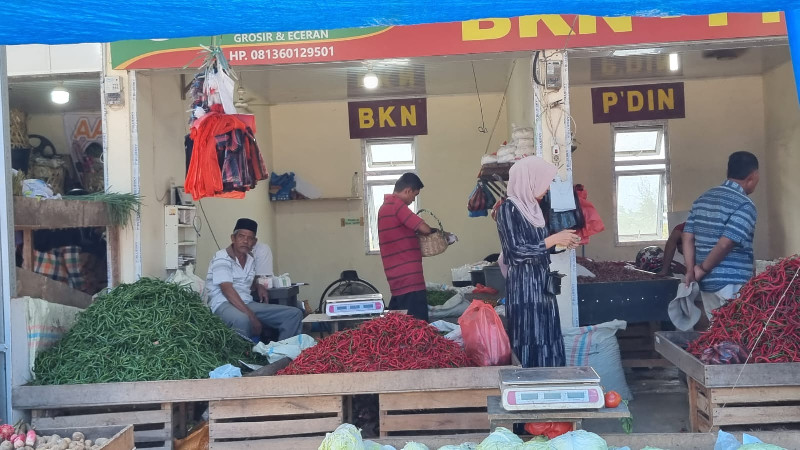 Ramadan 1445 H, Harga Bahan Pokok di Pasar Al Mahirah Banda Aceh Turun