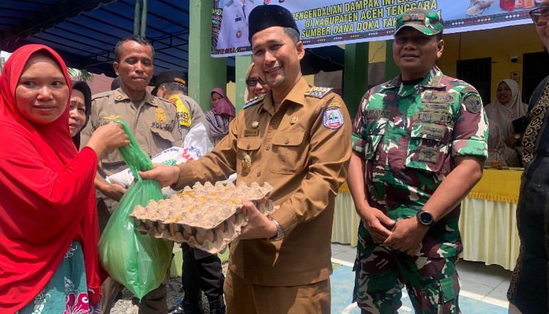 Operasi Pasar Murah, Pemkab Aceh Tenggara Sediakan 10 Ton Bahan Pokok