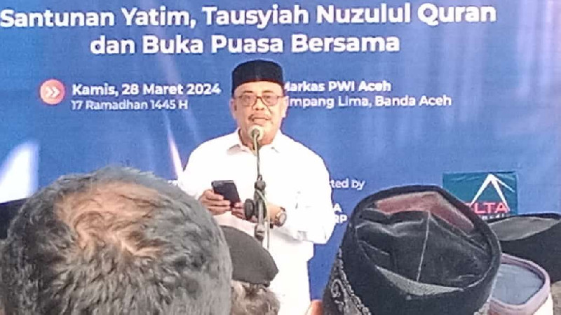 Sukses Silaturahmi Ramadhan, Ketua PWI Aceh: Terima Kasih untuk Semuanya