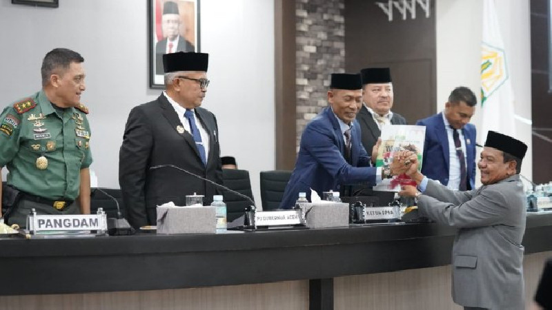 DPR Aceh Tetapkan 4 Rancangan Qanun Inisiatif Tahun 2024