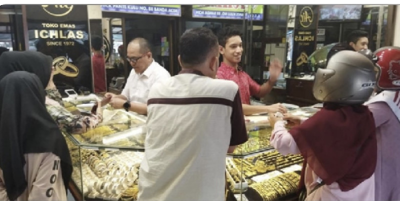 Harga Emas Meroket, Pengamat Ingatkan Dampak Negatif ke Pertumbuhan Ekonomi Aceh