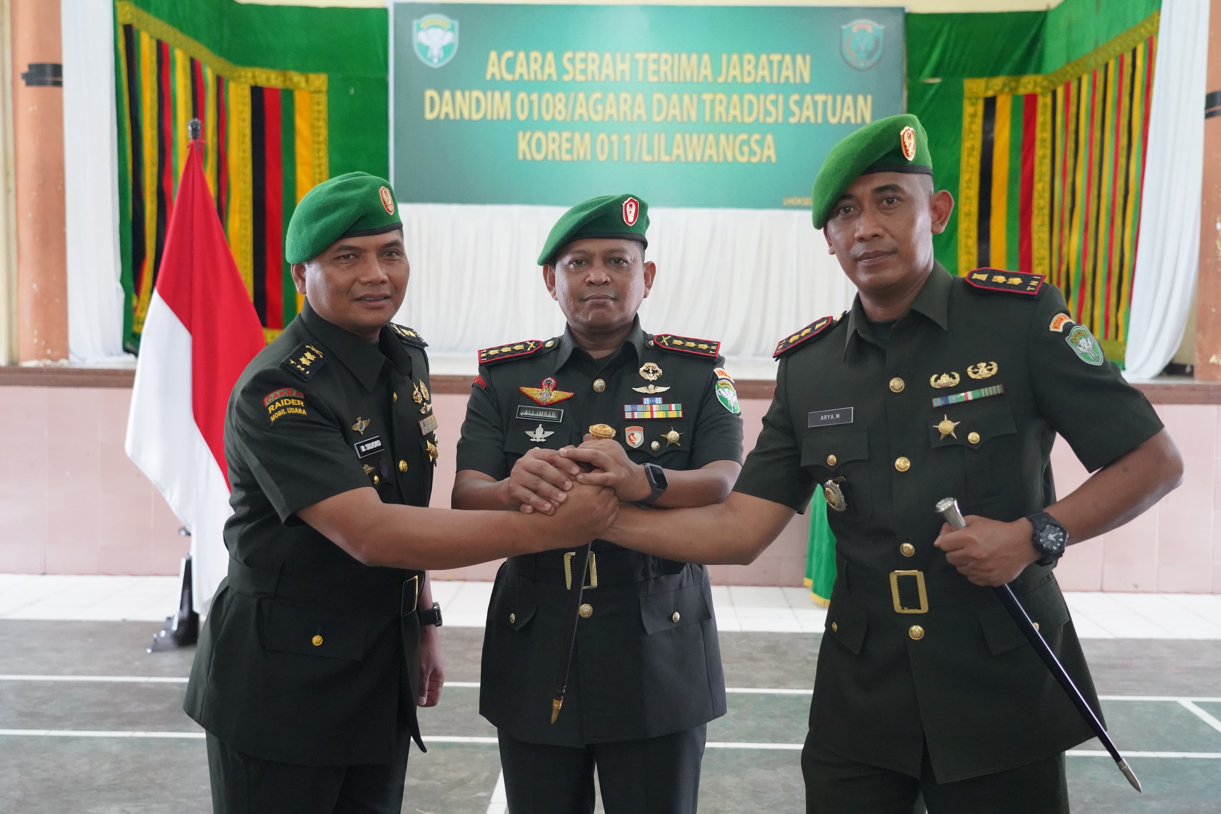 Letkol  Czi Arya Murdiyantoro Jabat Dandim 0108 Aceh Tenggara