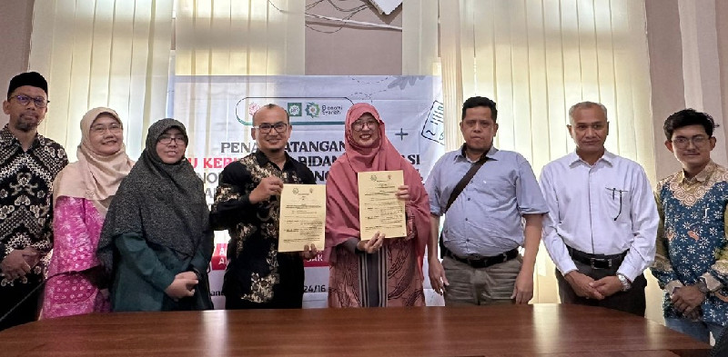 Berdayakan Disabilitas, Baitul Mal Aceh dan Yayasan Sakinah Finance Teken MoU