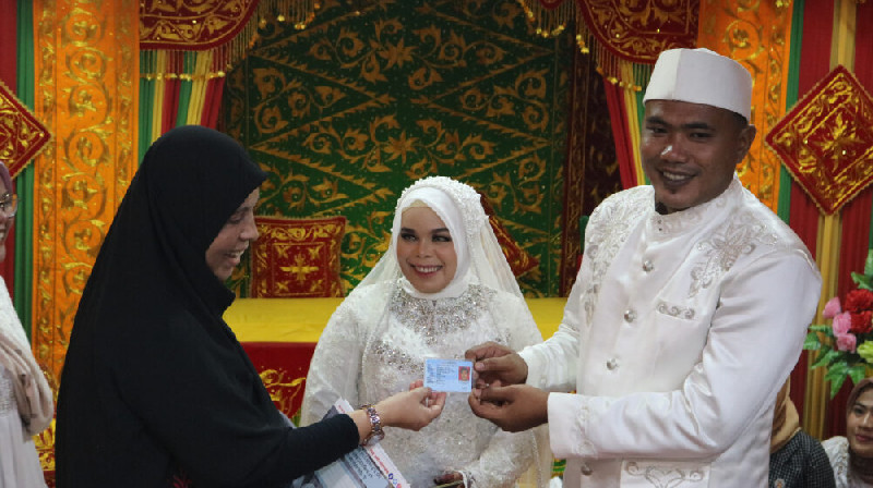 Nikah di MPP Banda Aceh, Langsung Dapat KTP dan KK