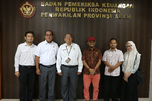 Pengurus AMSI Aceh Audiensi dengan Kepala BPK RI Perwakilan Aceh