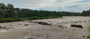 Jembatan Gantung Putus Diterjang Banjir Aceh Utara, Satu Desa Terisolir