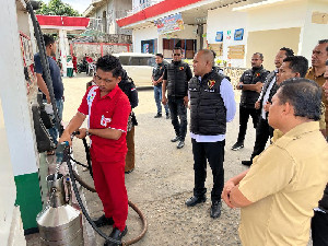 Diduga Tak Sesuai Takaran, Polisi Segel Tangki Bio Solar SPBU di Aceh Timur