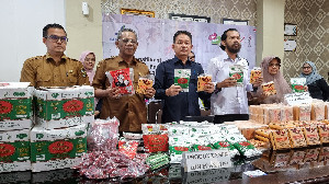 BPOM Banda Aceh Sita 2193 Pack Produk Pangan Ilegal Selama Ramadan