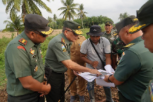 Dukung Ketahanan Pangan, Pangdam IM Tinjau Optimalisasi Lahan Kodim Aceh Utara