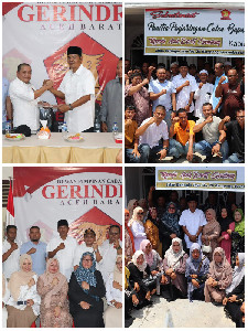 Amiruddin Resmi Berlaga di Pilbup 2024 Aceh Barat Lewat Kubu Gerindra