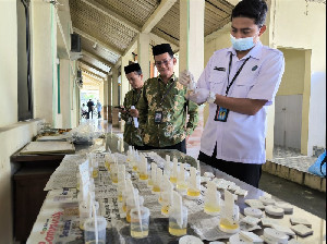 Deteksi Dini Narkotika, Puluhan ASN Kemenag Sabang Jalani Tes Urine
