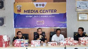Bea Cukai Banda Aceh Berhasil Sita 31.164 Rokok Ilegal