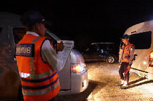 Dishub Aceh Lakukan Ramp Check di Aceh Jaya dan Abdya, 120 Kendaraan Diperiksa