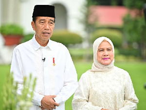 Ucapkan Selamat Idulfitri, Presiden Jokowi: Rajut Kembali Persaudaraan, Jadi Bangsa Rukun dan Damai
