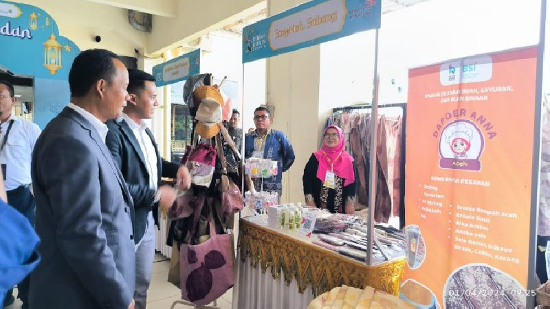 Pemkab Aceh Besar Apresiasi Bazar Ramadhan Berkah Bandara SIM