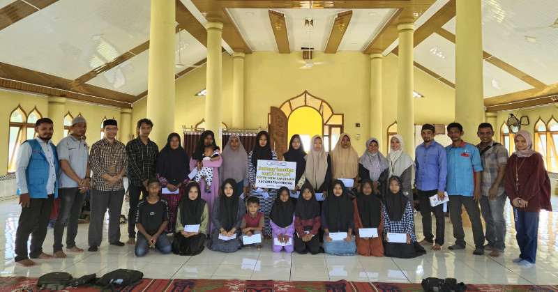 PGE Santuni Seribu Anak Yatim dan Lansia Dhuafa di Aceh Utara