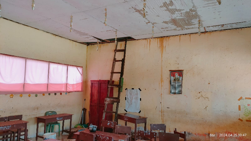 Guru Perintahkan Murid Bakar Sampah, Malah Gedung Sekolah Terbakar di Aceh Utara
