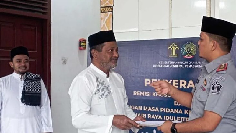 259 Warga Binaan Rutan Banda Aceh Terima Remisi, Satu Orang Langsung Bebas