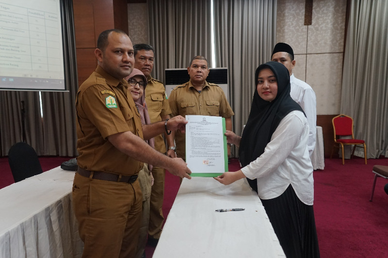 Berkinerja Baik, SK 61 Tenaga Kontrak BPP Aceh Diperpanjang